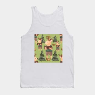 Deer in the Woods Tank Top